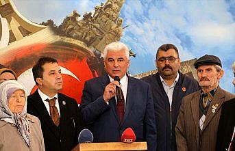 Kastamonu'da şehit aileleri ve gazilerden Mehmetçiğe destek