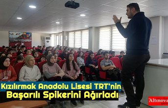 Kızılırmak Anadolu Lisesi TRT’nin Başarılı Spikerini Ağırladı