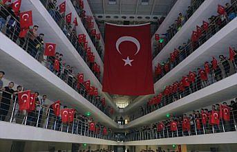 Öğrencilerden Bahar Kalkanı Harekatı'na katılan Mehmetçiğe destek