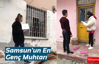 Samsun'un En Genç Muhtarı