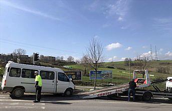 Samsun'da otomobil ile minibüs çarpıştı: 7 yaralı