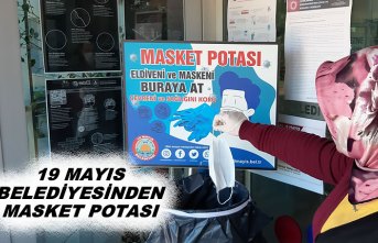 19 MAYIS BELEDİYESİNDEN MASKET POTASI