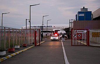 Almanya'daki 238 Türk vatandaşı THY uçağıyla Samsun'a getirildi