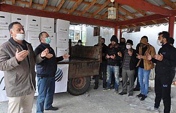 Almanya'daki gurbetçilerden ihtiyaç sahiplerine ramazan yardımı