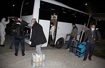 Almanya'dan getirilen Türk vatandaşları Giresun'da yurtta karantinaya alındı