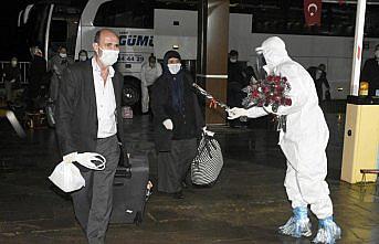 Belçika'dan getirilen 245 kişi Gümüşhane'de karantinaya alındı