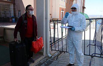 Bolu'da karantina süresi dolan 149 kişi evlerine gönderildi