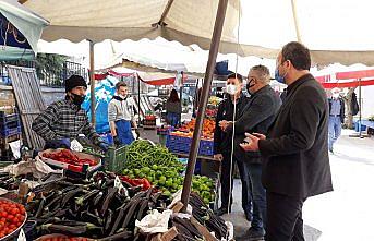 Bolu'da Kovid-19 tedbirleri kapsamında denetimler sürüyor