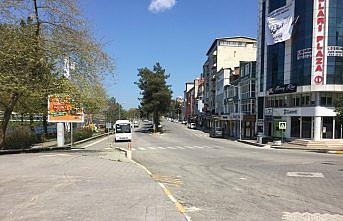 Çarşamba'da sokaklar boş kaldı