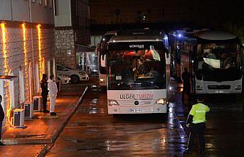 Çekya'dan getirilen 107 Türk vatandaşı Karabük'te yurda yerleştirildi