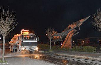 Havza'da dezenfeksiyon çalışmaları sürüyor