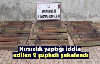 Hırsızlık yaptığı iddia edilen 2 şüpheli yakalandı