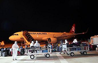 İspanya'dan getirilen 150 Türk vatandaşı Amasya'da yurda yerleştirildi