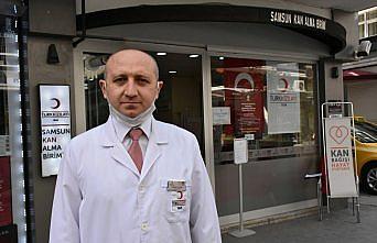 Kan bağışçılarına 