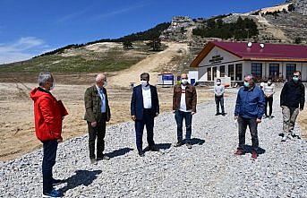 Keltepe Kayak Merkezinde altyapı çalışmaları