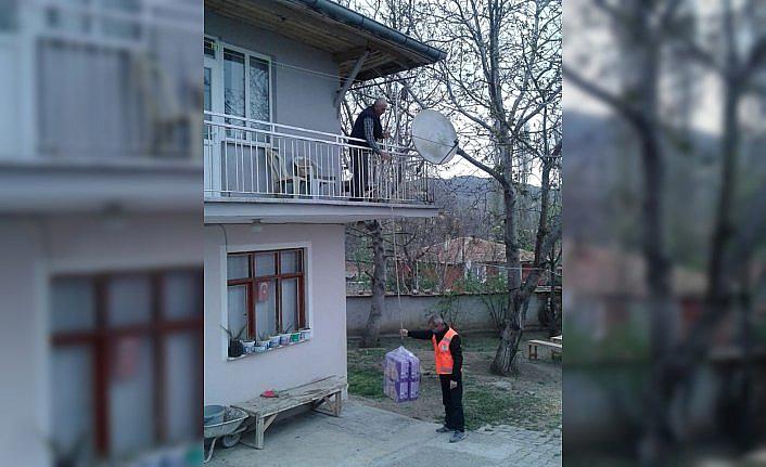 Merzifon'da Vefa Sosyal Destek Grubu vatandaşların yardımına koşuyor