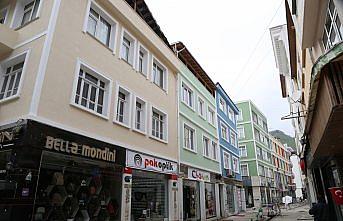 Ordu'daki cadde estetik görünüme bürünüyor