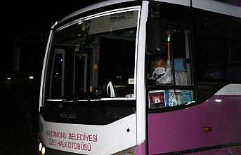 Rusya'dan getirilen 188 Türk vatandaşı Kastamonu'da yurda yerleştirildi