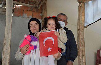 Samsun'da Vefa Sosyal Destek Grubu'ndan şehit çocuğuna 23 Nisan sürprizi