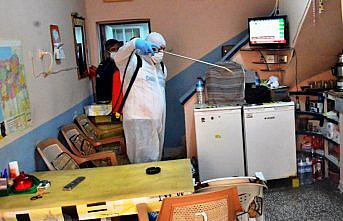 Zile'de adliye ve cezaevinde koronavirüs önlemleri alındı