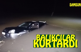 2 kişi balıkçılar tarafından kurtarıldı