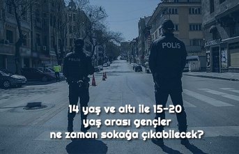 20 yaş altı sokağa çıkma yasağı ne zaman son buluyor. 0 - 14 yaş ne zaman sokağa çıkacak?