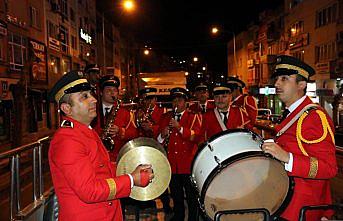 Amasya'da 156 yıllık bando geleneği sokağa taşındı