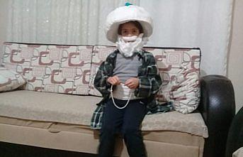 Amasya'da evde kalan çocuklar Nasrettin Hoca fıkralarıyla eğleniyor