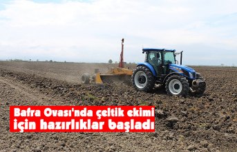 Bafra Ovası'nda çeltik ekimi için hazırlıklar başladı