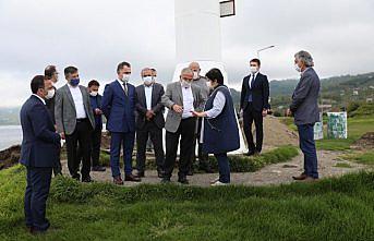 Başkan Güler, Yason Burnu'ndaki çalışmaları inceledi