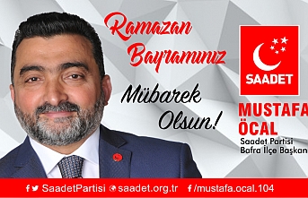 BAŞKAN MUSTAFA ÖCAL’DAN BAYRAM KUTLAMASI