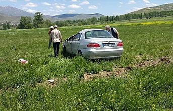 Bayburt'ta otomobilin devrildiği kazada 1 kişi öldü