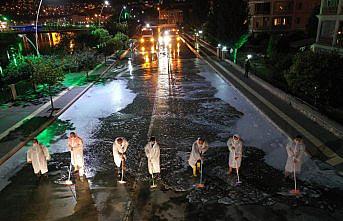Her gece Amasya'yı foşur foşur yıkıyorlar