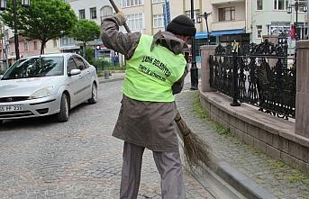 Ladik sokağa çıkma kısıtlamasında sessizliğe büründü