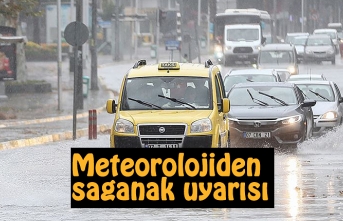 Meteorolojiden sağanak uyarısı