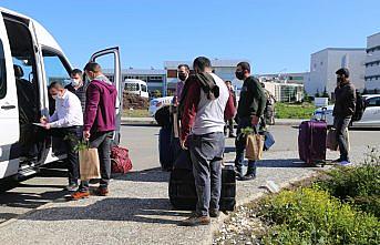 Ordu'da karantina süresi dolan 181 kişi evlerine uğurlandı