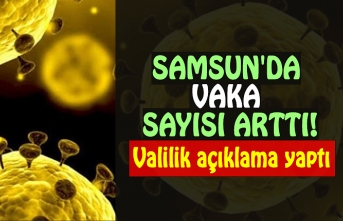 SAMSUN'DA VAKA SAYISI ARTTI!