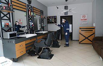 Samsun'da berber ve kuaför salonları açılışa hazırlanıyor