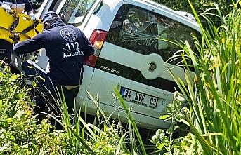 Samsun'da hafif ticari araç devrildi: 5 yaralı