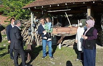 Samsun'da, şehidin 3 yaşındaki kızına doğum günü sürprizi