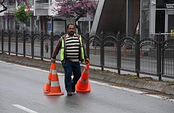 Trabzon ve Ordu'da sokağa çıkma kısıtlamasının ilk gününde caddeler boş kaldı