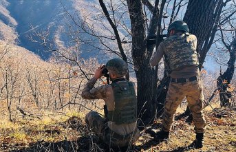Turuncu kategoride aranan terörist sağ yakalandı