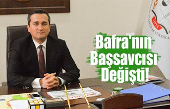 Bafra'nın Başsavcısı Değişti!
