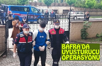 BAFRA'DA UYUŞTURUCU OPERASYONU