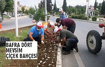 BAFRA DÖRT MEVSİM ÇİÇEK BAHÇESİ