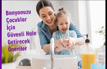 Banyonuzu Çocuklar İçin Güvenli Hale Getirecek Öneriler