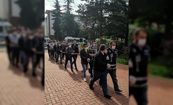 Bartın'da uyuşturucu operasyonunda gözaltına alınan 12 şüpheli tutuklandı