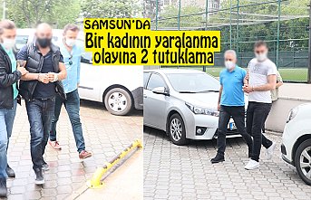 Bir kadının yaralanma olayına 2 tutuklama