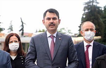 Çevre ve Şehircilik Bakanı Kurum, Trabzon'da incelemelerde bulundu: (1)