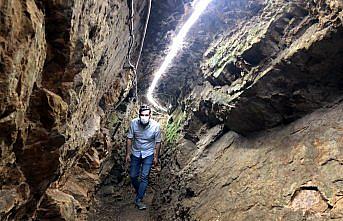 Gizemli yer altı şehri Aydıntepe ziyaretçilerini ağırlamaya başladı